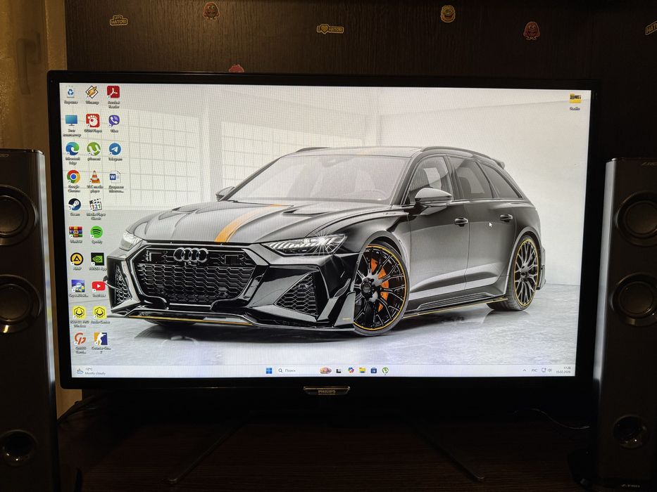 Монитор Philips 323E7QDAB/01 Black Edition