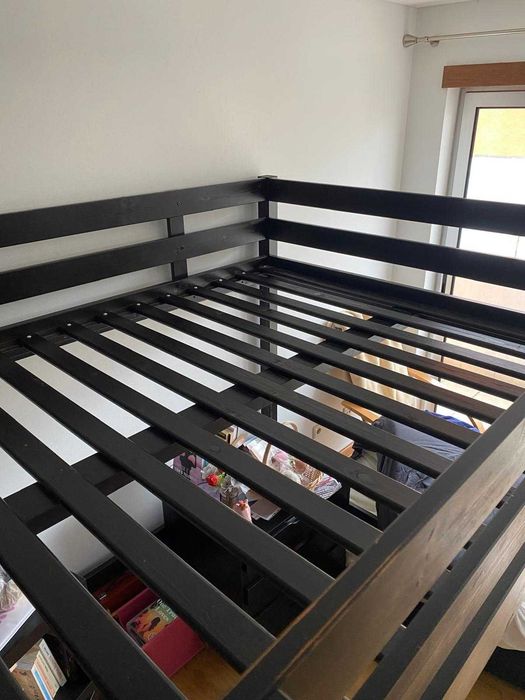 Beliche de casal IKEA + colchão (140x200cm)