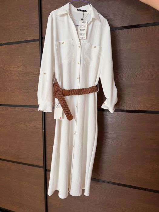 Сукня Zara XS -S біла супер красива нова