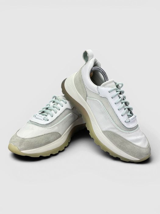 Buty Sportowe Calvin Klein Sneakers Szary Biały Rozmiar 38