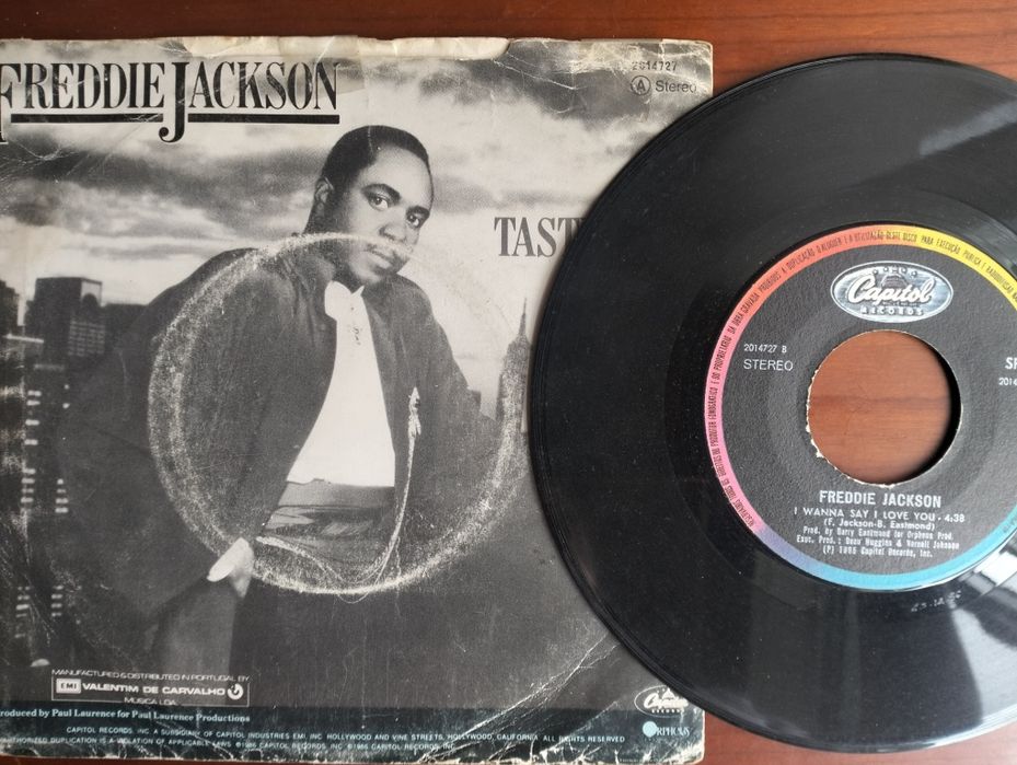 Disco de vinil single Freddie Jackson