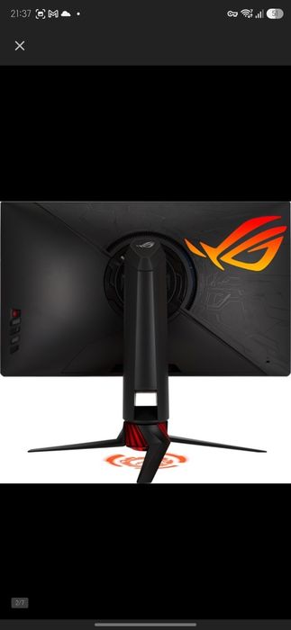 Monitor Gamingowy LED Asus ROG  XG279Q 27 " Cali 2560 x 1440 px IPS 170Hz
