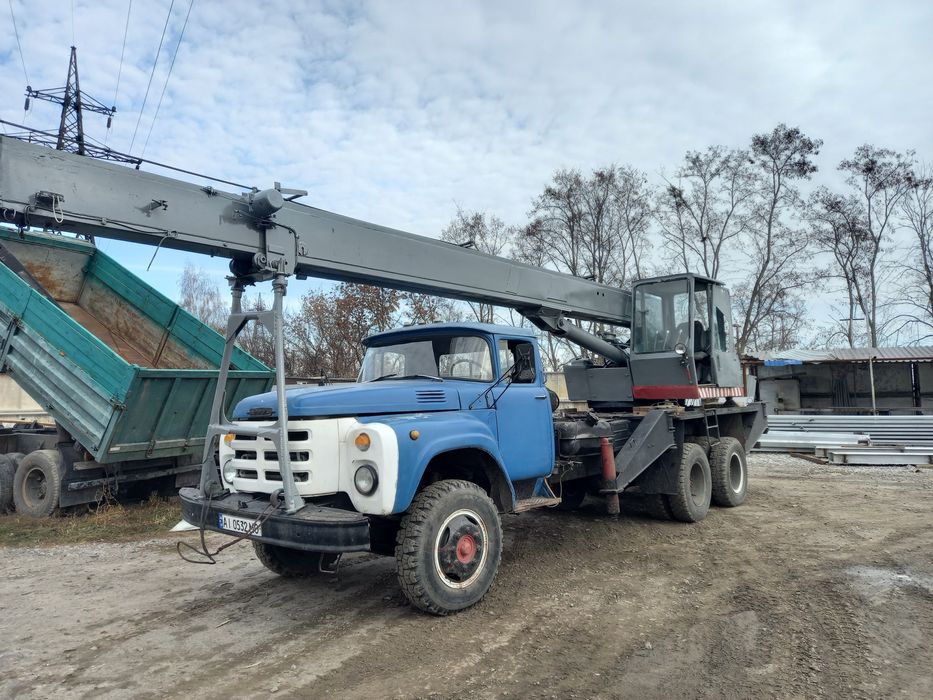 Послуги автокрана 10-20т та самоскида 10т. Жашків, Ставище, Лисянка.