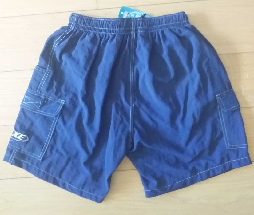Calções Exercise azuis, originais, novos