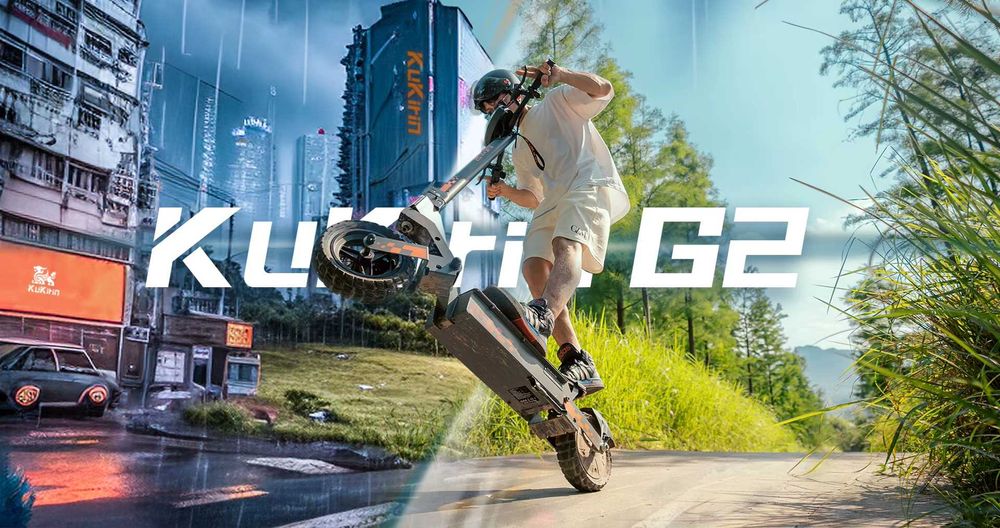 Hulajnoga Elektryczna Kukirin G2 2025 - 800W 45 KM/H Zasięg 55 KM 48V