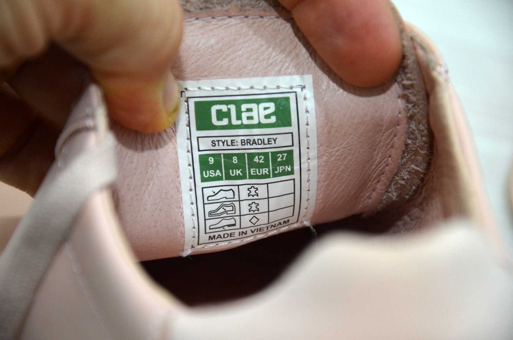 Clae, оригінал преміум шкіряні кросівки, кеди