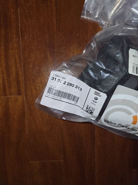 Kit foles com batentes amortecedores frente BMW E46