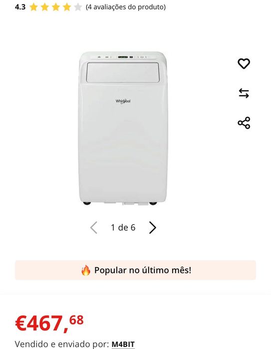 Ar condicionado portátil