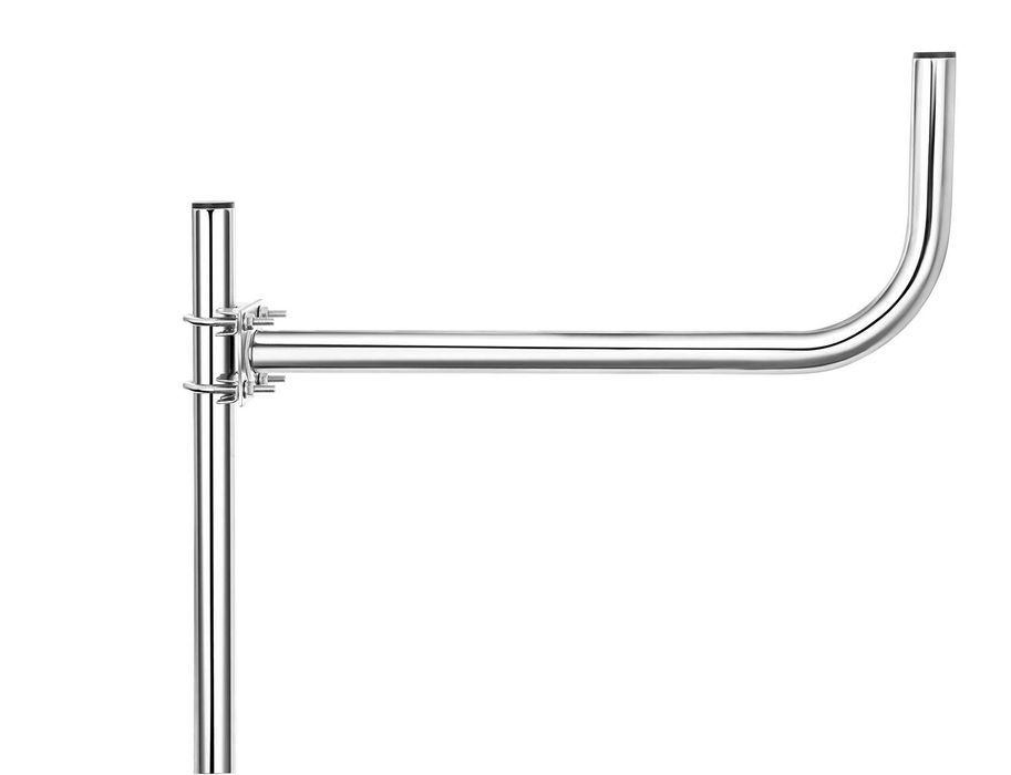 Uchwyt antenowy L ocynk 60 cm antena SAT DVB-T LTE komplet cybantów