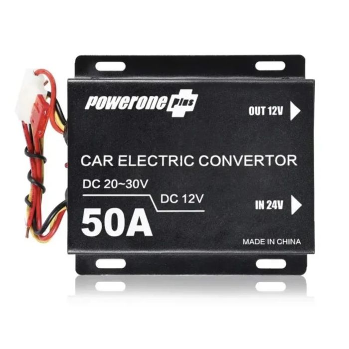 конвертер 24-12V (5A-50A) • PoweronePlus • перетворювач напруги 24-12В