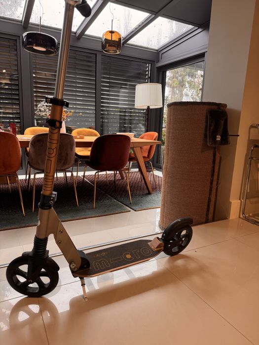 Hulajnoga MICRO Suspension gold z amortyzatorem