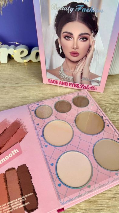 Дитяча косметика, палетки з косметикою, два види