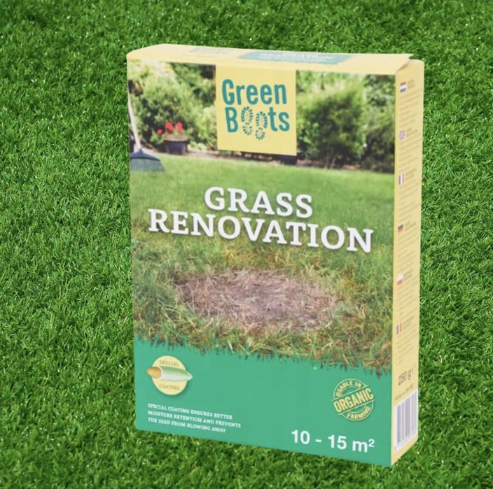 Green Boots - nasiona trawy uzupełniające dla pięknego trawnika