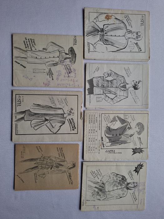 Wykroje z lat 90. z "Twojego stylu"