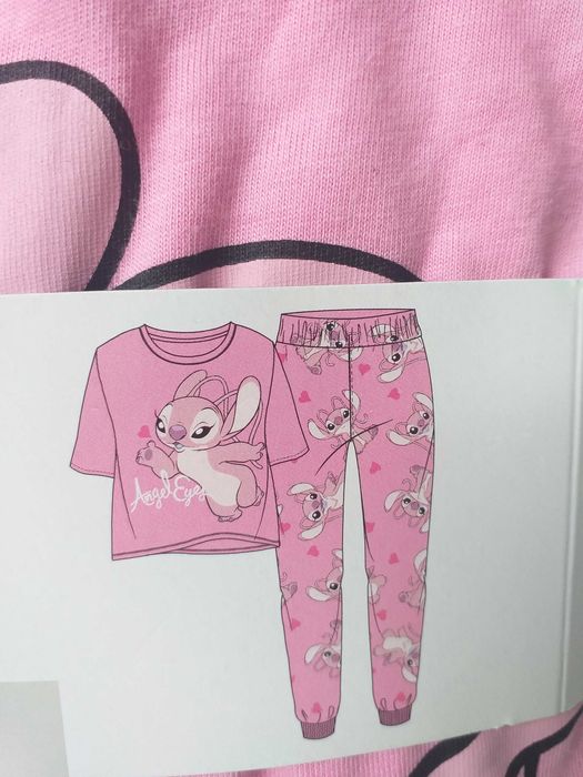 Piżama Disney z Angel z bajki o Stitchu PRIMARK