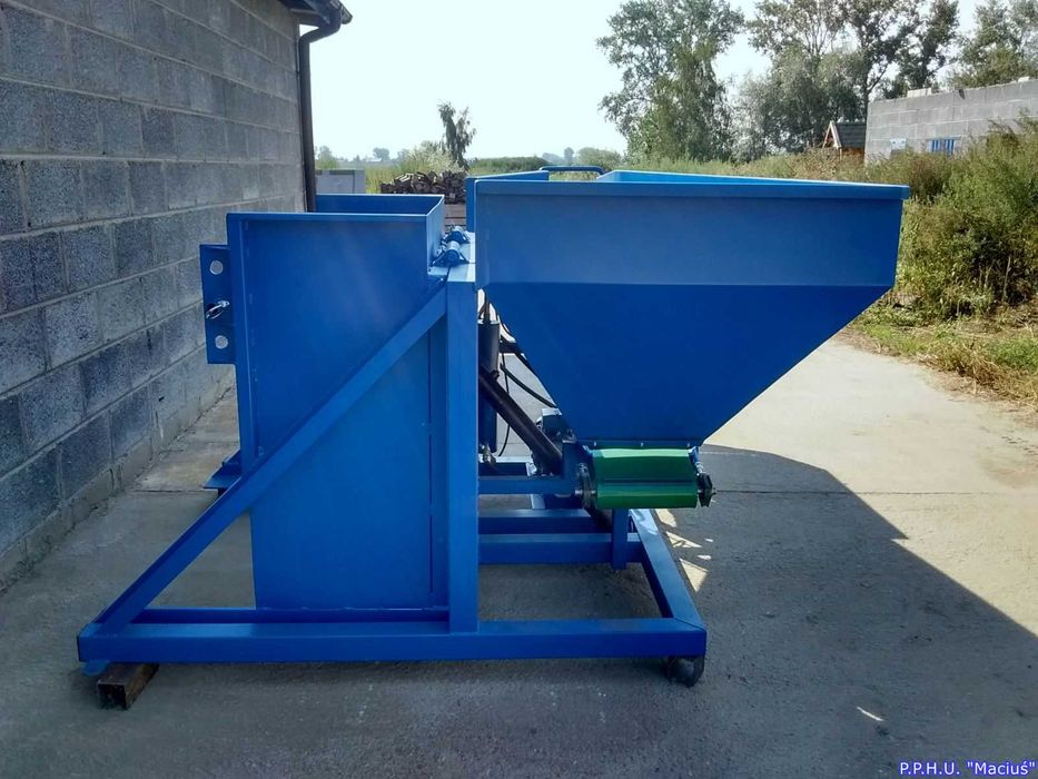 Nowa wywrotnica skrzyniopalet W-700 - producent