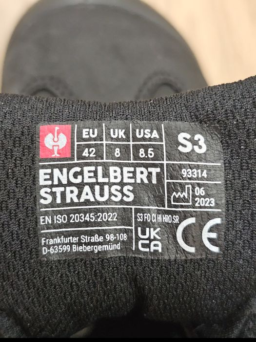 Buty robocze STRAUSS/ELTEN r.42,43