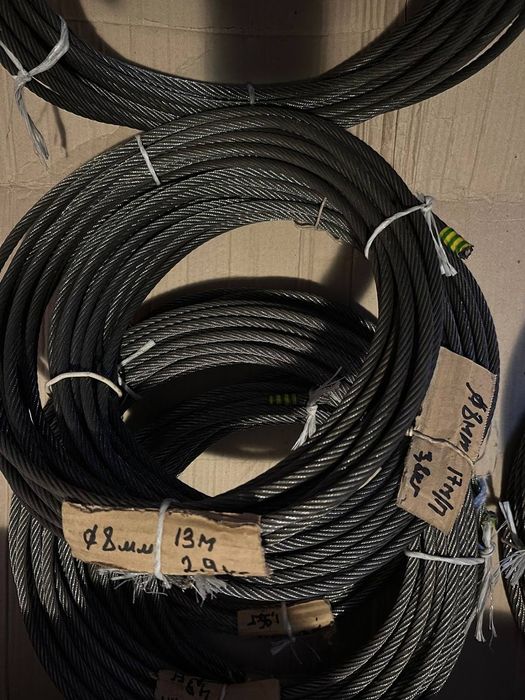 Трос стальной,трос для лебідки,канат,ліфтовий трос,трос для лебедки