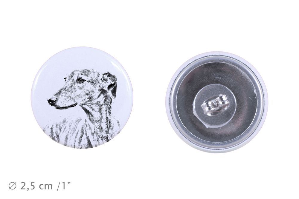 Greyhound kolczyki z psem mały Art-Dog