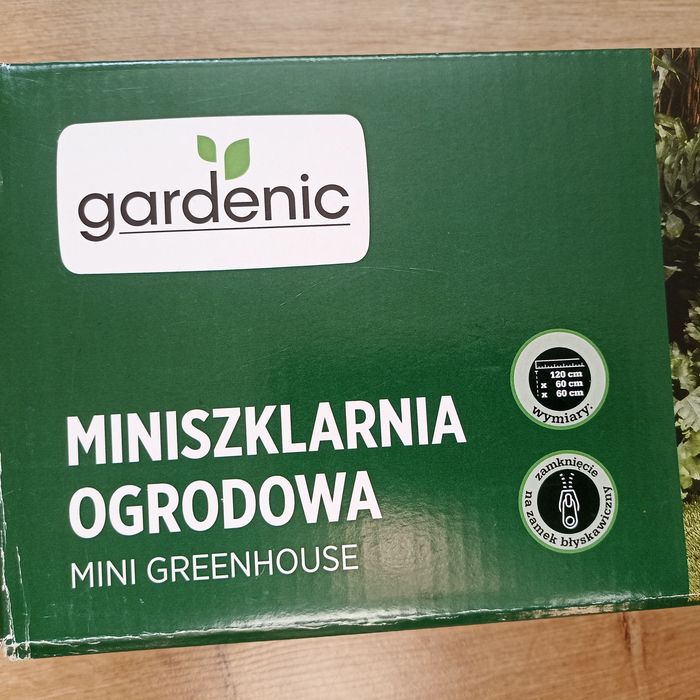 Mini szklarnia ogrodowa Gardenic 60x60x120