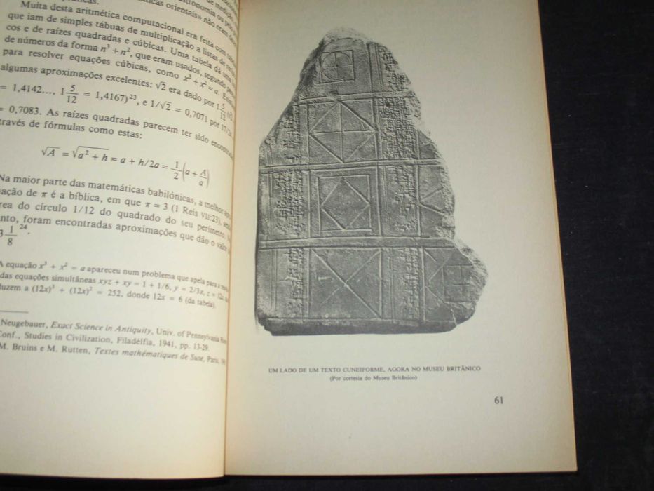 Livro História Concisa das Matemáticas Struik