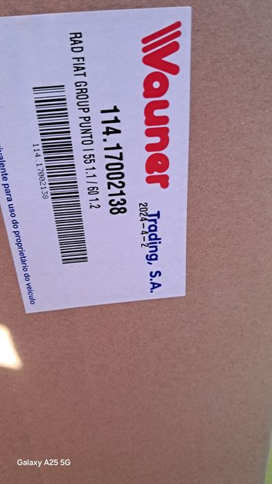 Peças de fiat punto todas novas na caixa