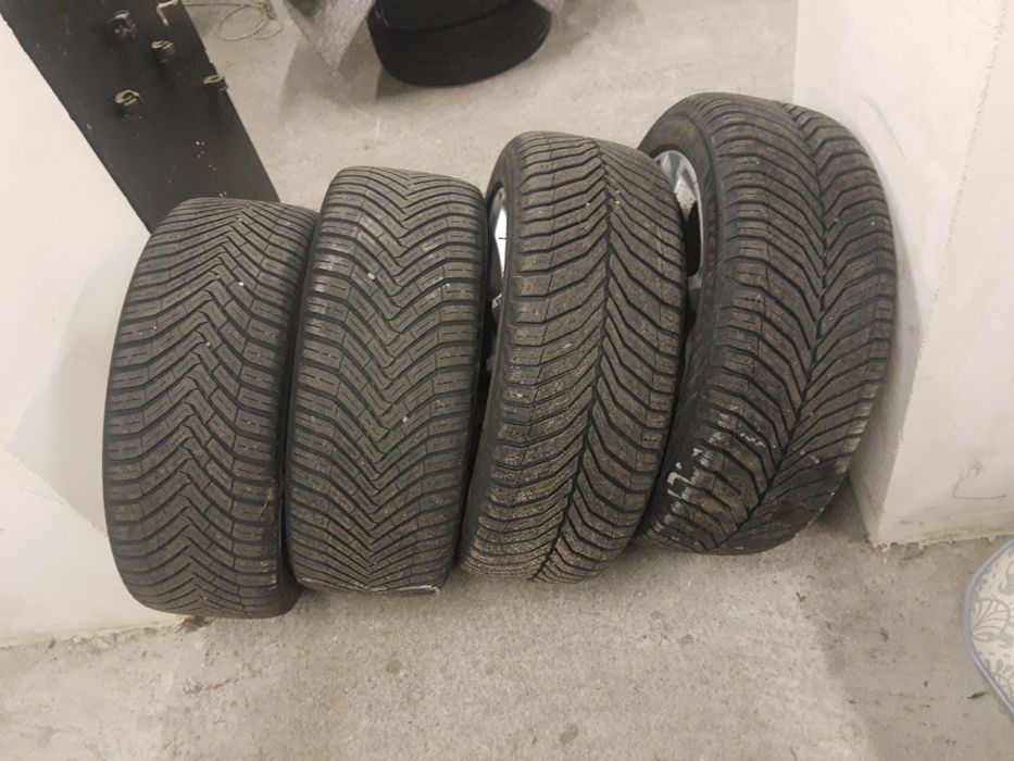 Koła aluminiowe wielosezon 5x108 17 opony 225/45/17 bdb stan
