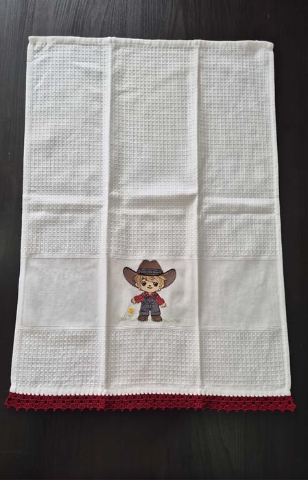 Pano com Renda 50*70cm