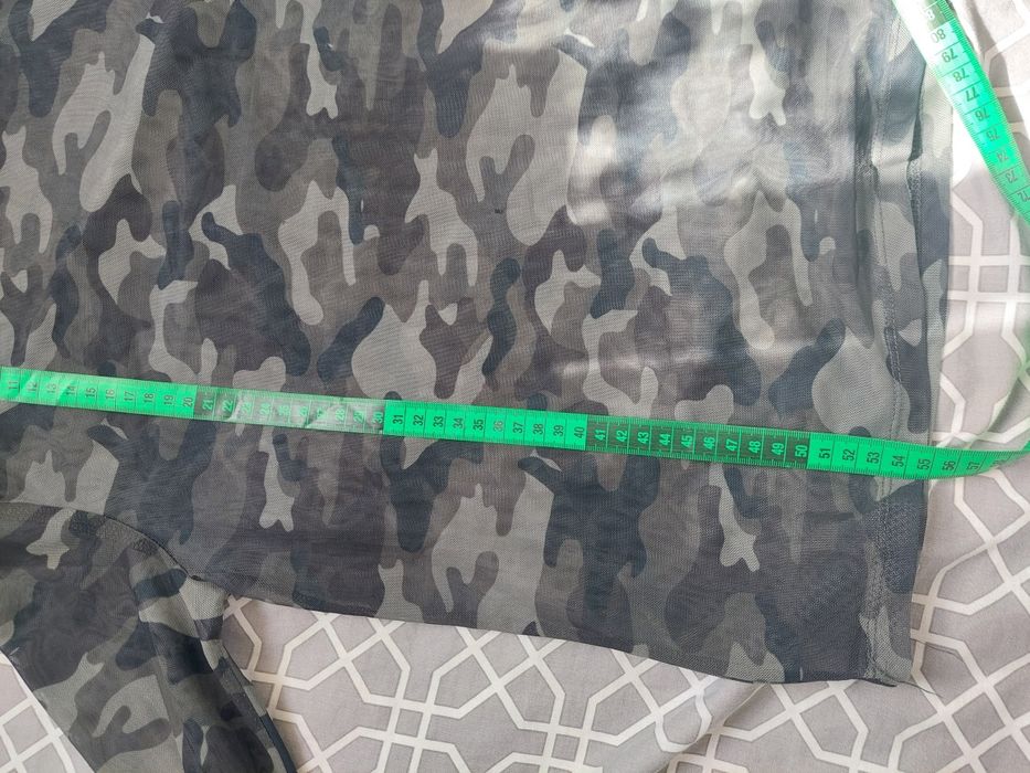 Top bluzka siateczka siateczkowa moro bershka