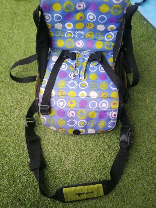 Fotelik do karmienia munchkin, przenośny, podstawka