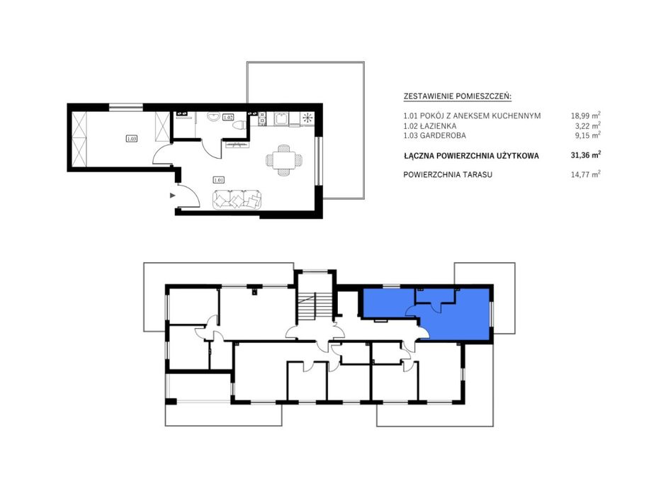 Taras 15m2 │ 2 pokoje │ Nowe apartamenty tuż przy plaży