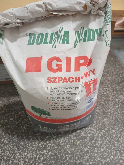 Gips szpachlowy DOLINA NIDY ok. 10kg