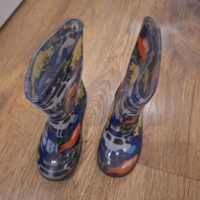 Galochas com luz 27 optimo estado