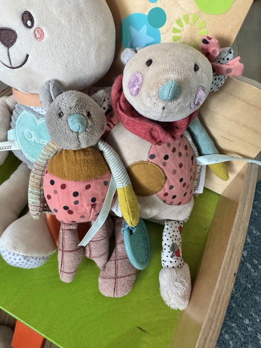 Брязкальця іграшки гризунці для найменших haba tiny love moulin roty
