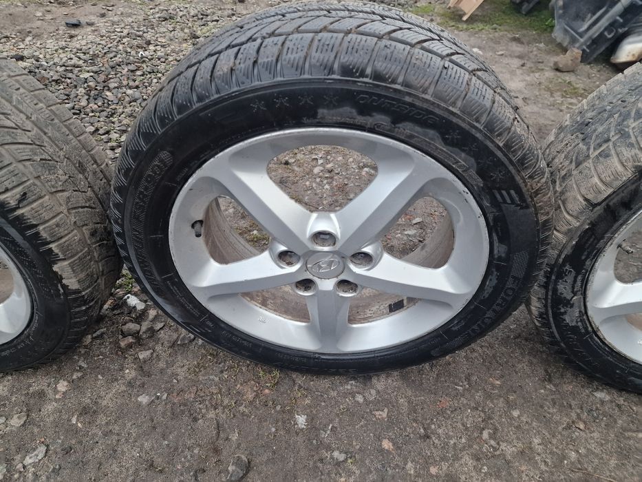 Колеса 5x114.3 225/50 r17 цо 67.1 Hyundai Sonata  NF диски титаны лить