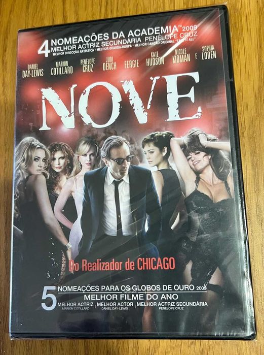 Conjunto de DVDs Selados