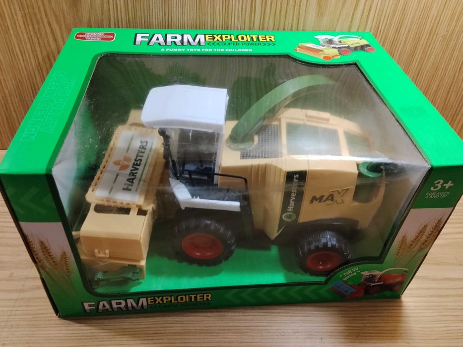 Зерноуборочный комбайн с жаткой 24,5 см инерция подвижные детали