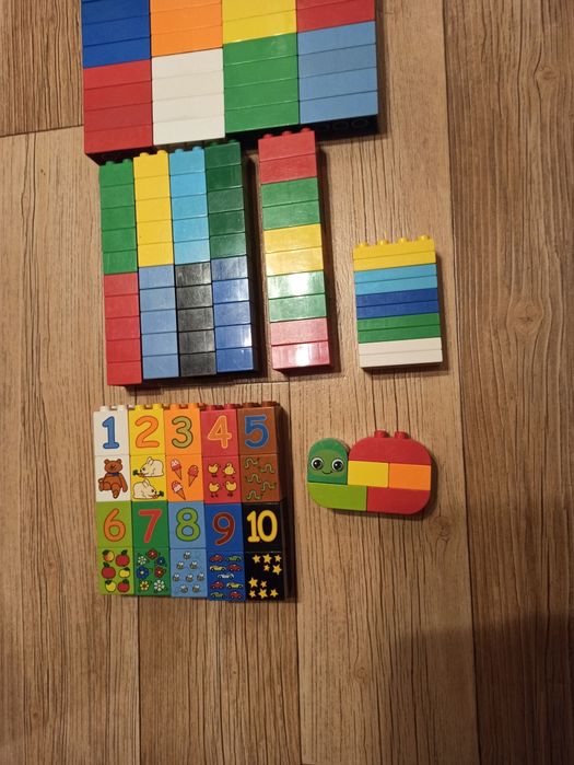 Lego duplo klocki budowlane cyferki