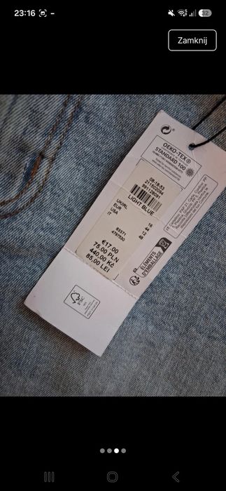 Spodnica primark 44