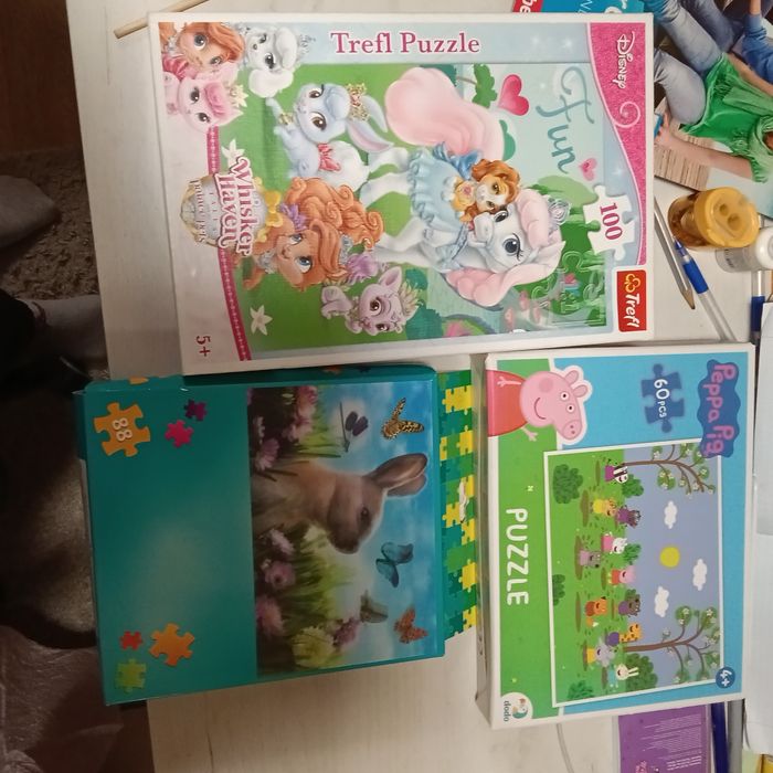 Пазлы разные на 100,60,80