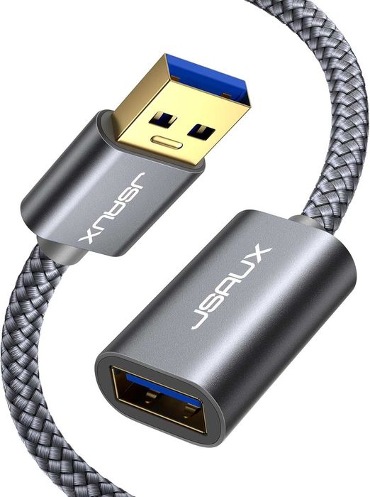 Szybki Kabel Przedłużacz Usb 3 M  Wtyczka Usb A Na Gniazdo A Nylonowy