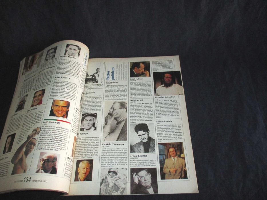 Livro 1000 Figuras do Século XX Expresso Edição comemorativa