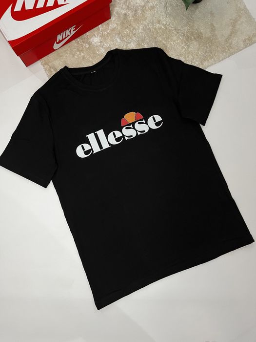 Футболка Ellesse / Чорна футболка Еліс / Футболка Элис