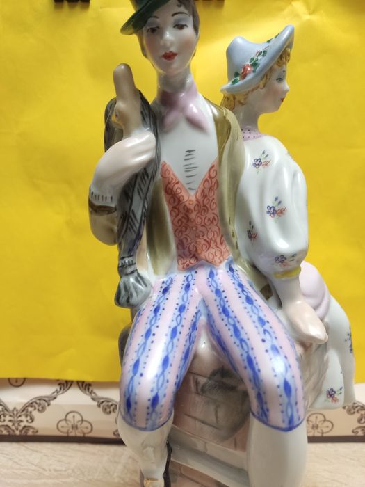 Статуетка. Трубочист і Пастушка. Київ.