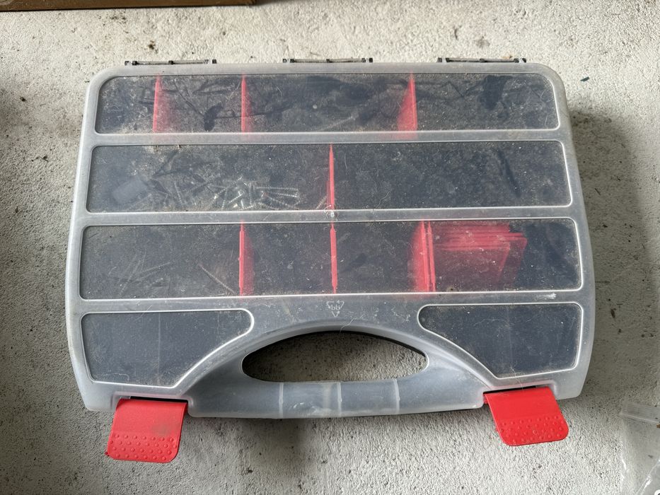 Caixas para parafusos com divisorias 3 caixas