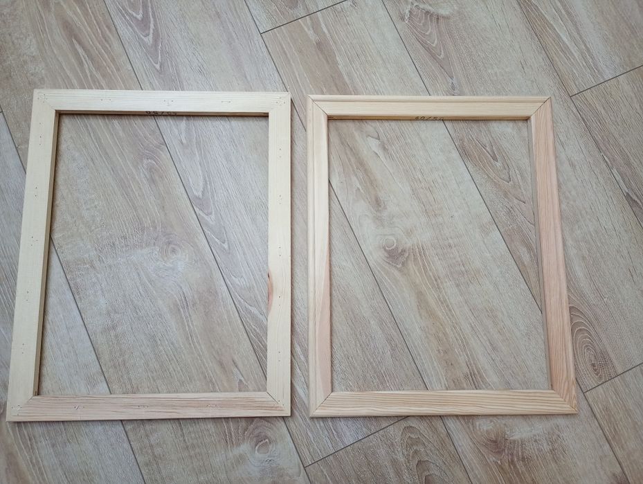 Ramka drewniana na obraz 50x40 surowa