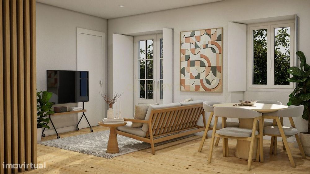 Apartamento T1+2 Totalmente renovado, Largo da ribeira velha, Setúbal