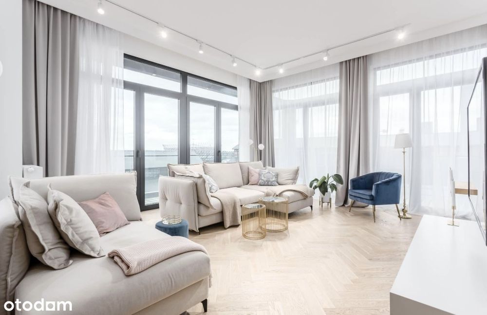 Czteropokojowy apartament w Elektrowni Powiśle