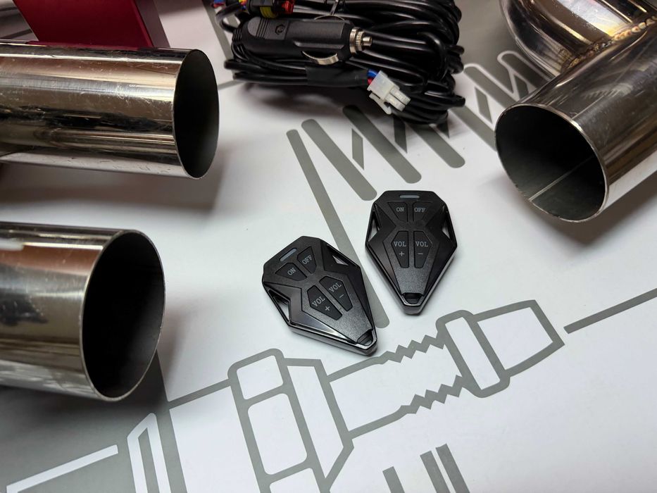 банки вихлопу банка глушитель на вихлоп із електричною заслонкою