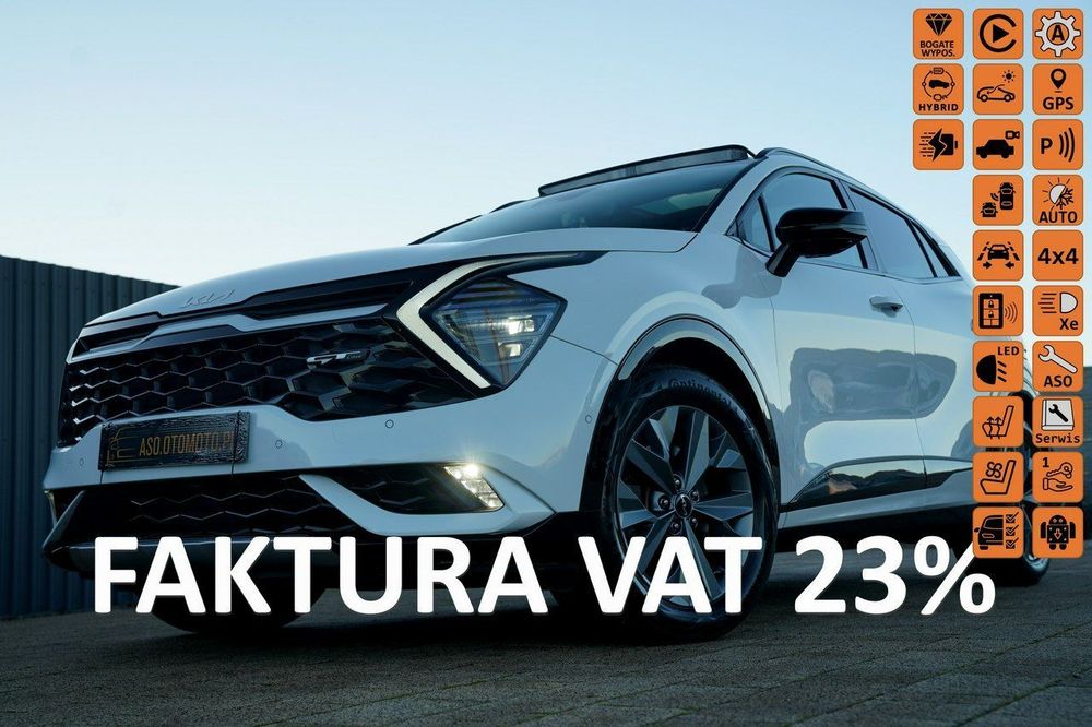 Kia Sportage GT LINE acc blis WENTYLACJA panorama ledy skóra kamery360 pilot MAX OP